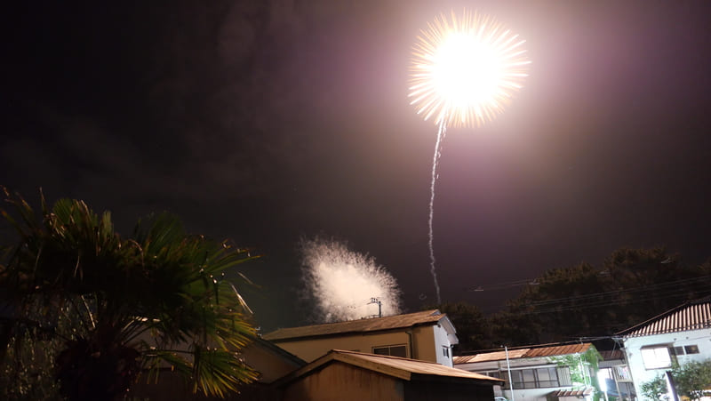 Yumigahama Beach Fireworks Festival1