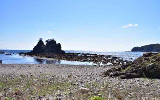 逢ケ浜　トンボロ現象