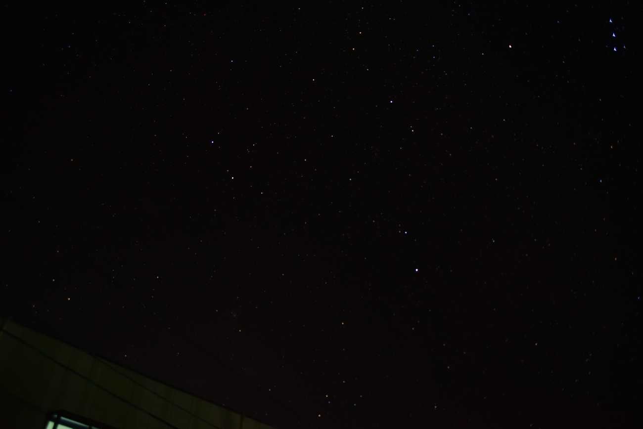 弓ヶ浜海岸の星空