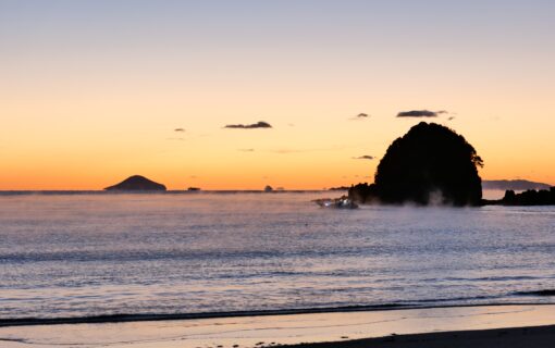 24/12/20弓ヶ浜海岸気嵐