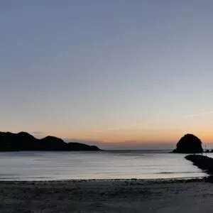 20/12/04弓ヶ浜海岸朝模様